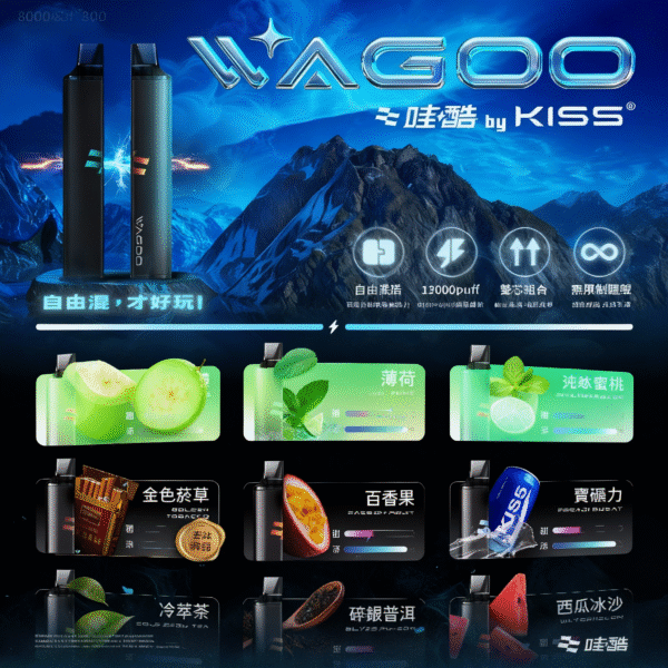 【新】哇酷一次性6500口